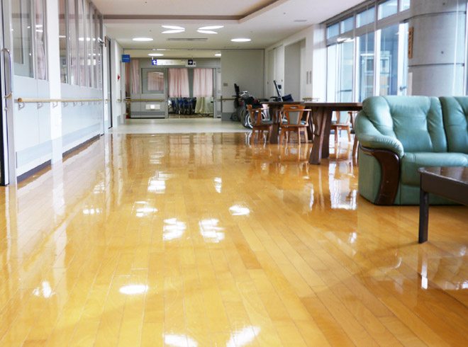 UVフロアコーティング｜抗菌・抗ウィルス加工｜北海道釧路・厚岸郡浜中［株式会社 葛西塗装］LPサイト